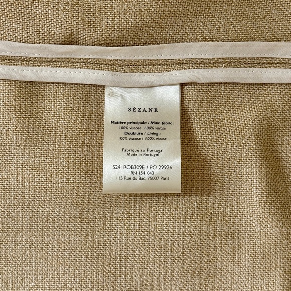 NWT Sezane Editions Midi Sleeveless Mariama Halter Dress - Picture 7 of 7